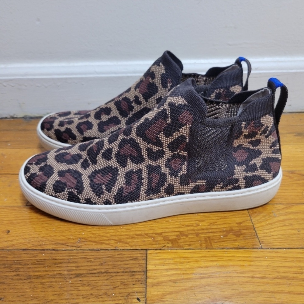 Rothy's Women's Chelsea Boot Wildcat Leopard Print Size 9